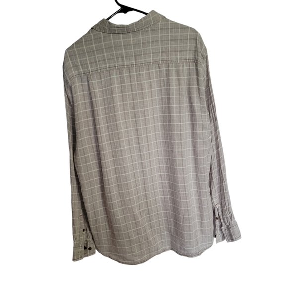 Carbon 2 Cobalt Linen Button-Down Top - Picture 2 of 4